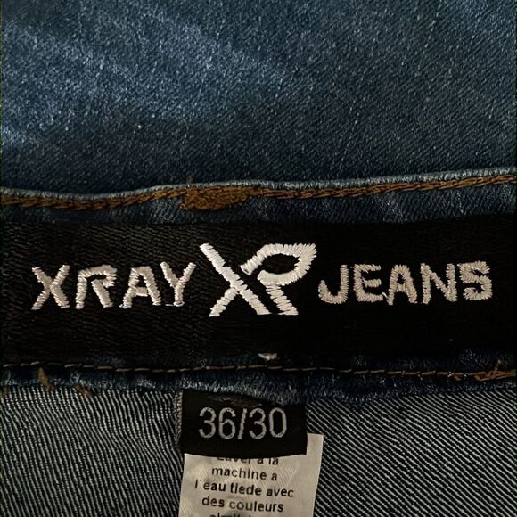 Men’s Xray‎ Blue Straight Leg Jeans Size 36 - Picture 9 of 11